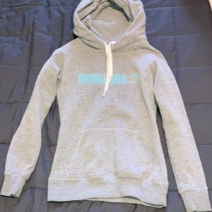 Grey Gymshark Hoodie/ Sweatshirt